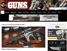 Tablet Screenshot of gunsmagazine.com